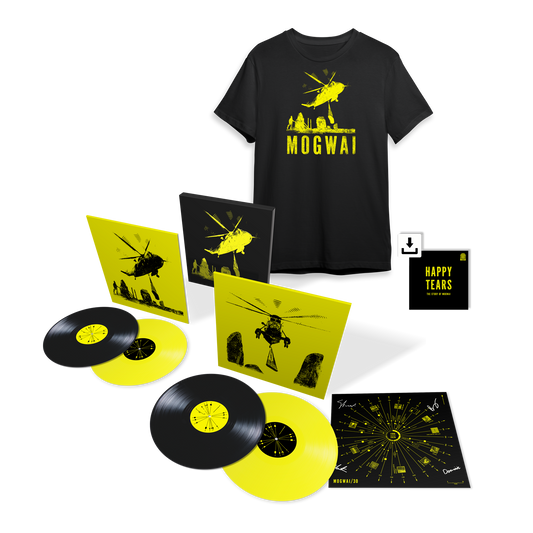 Happy Tears || Limited 4LP Bundle with T-Shirt, Digital Audio Documentary and Signed Art Print