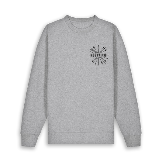 Happy Tears | Grey Crewneck Sweatshirt